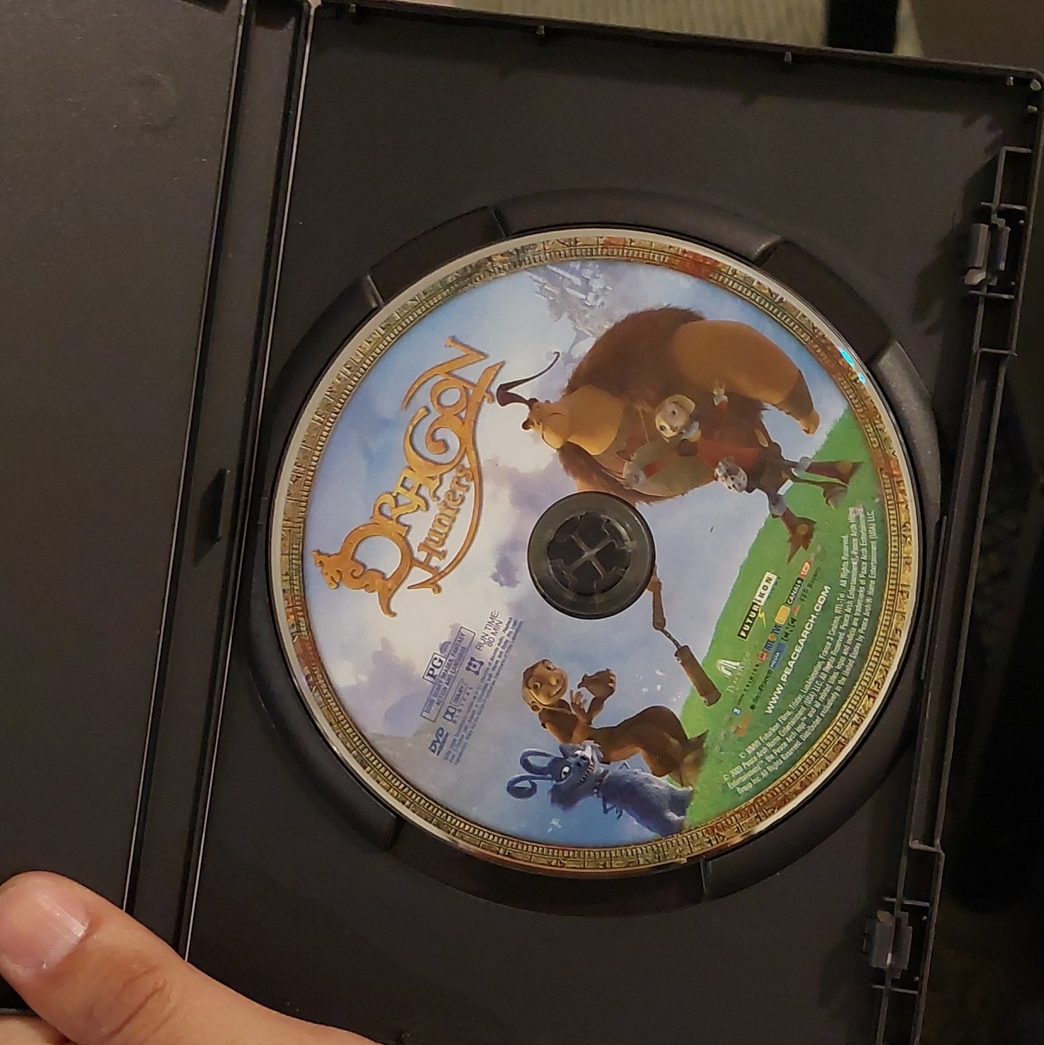 Dragon Hunters DVD PG Widescreen 2008 80 Min Forest Whitaker NTSC