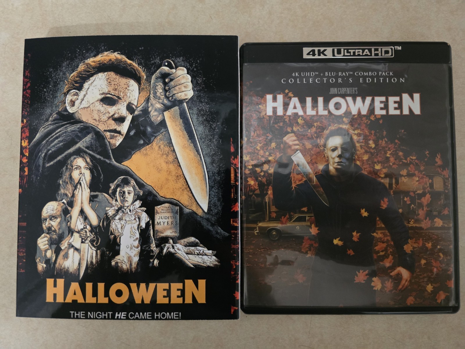 Scream Factory Halloween 1-5 🎃 4k UHD & Blu-ray set, Rare Slipcovers 🔪 *MINT*