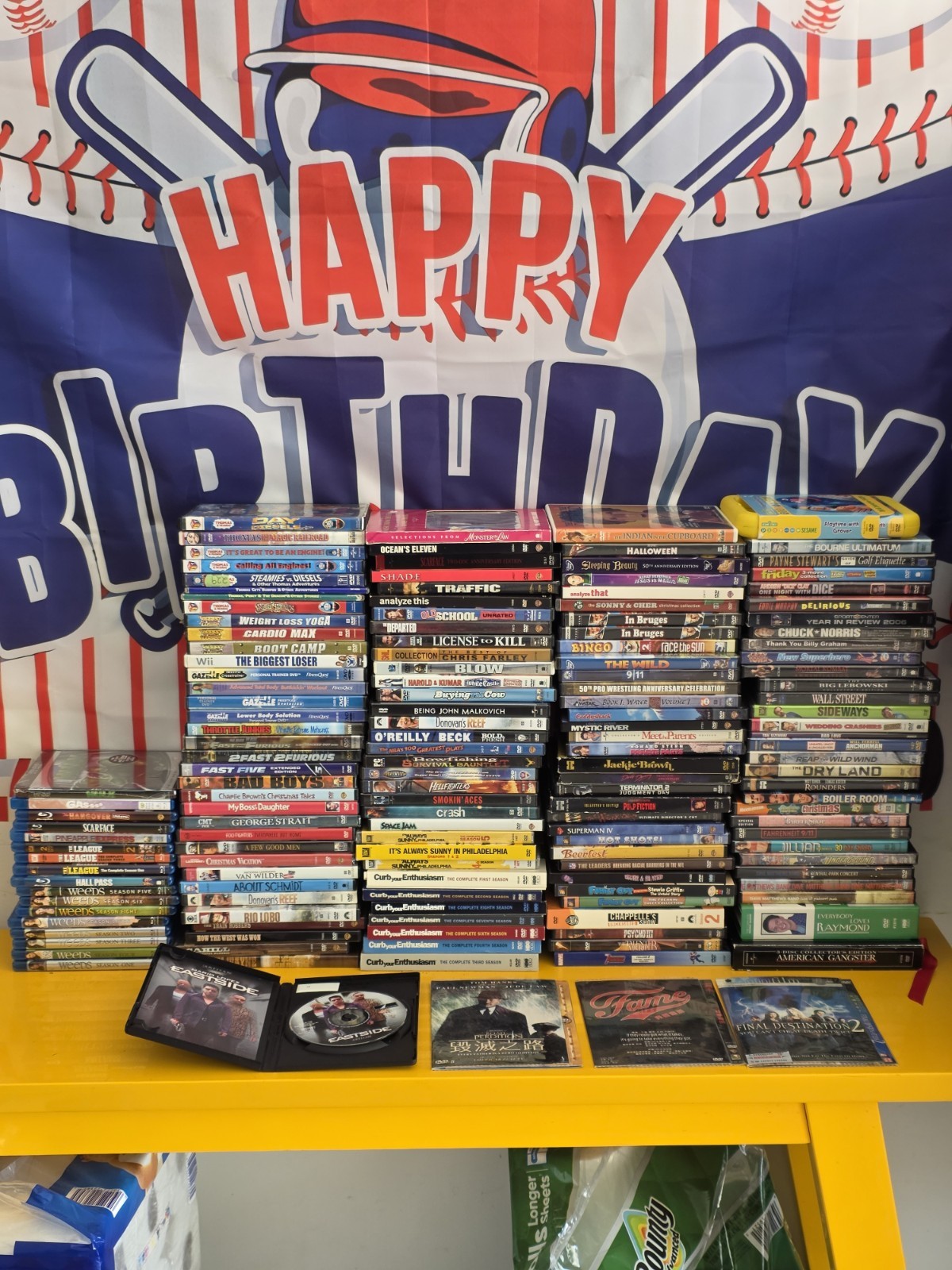 148 Titles, 113 DVD’s, 16 Blu-Ray’s, 1 HD-DVD, 3 New Japanese Edition DVD’s