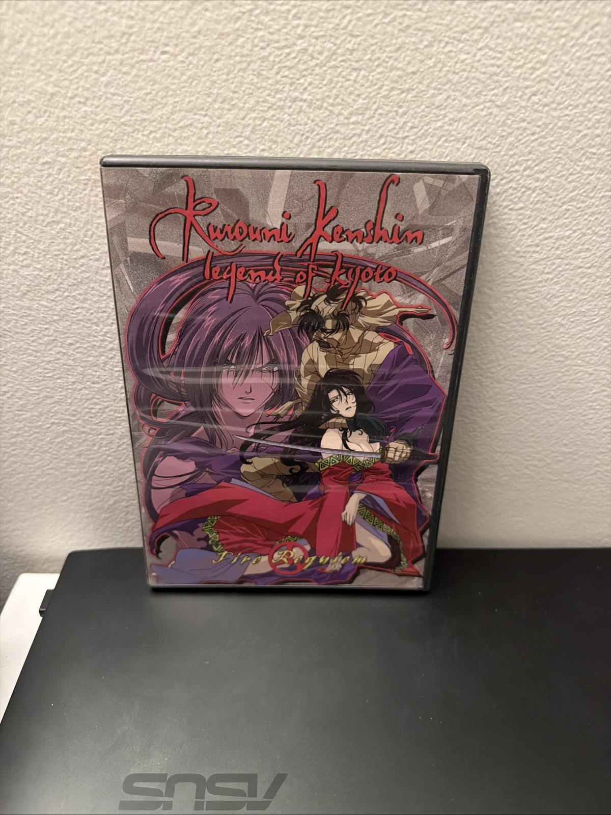 KUROUNI KENSHIN LEGEND OF KYOTO FIRE REQUIEM DVD 2001