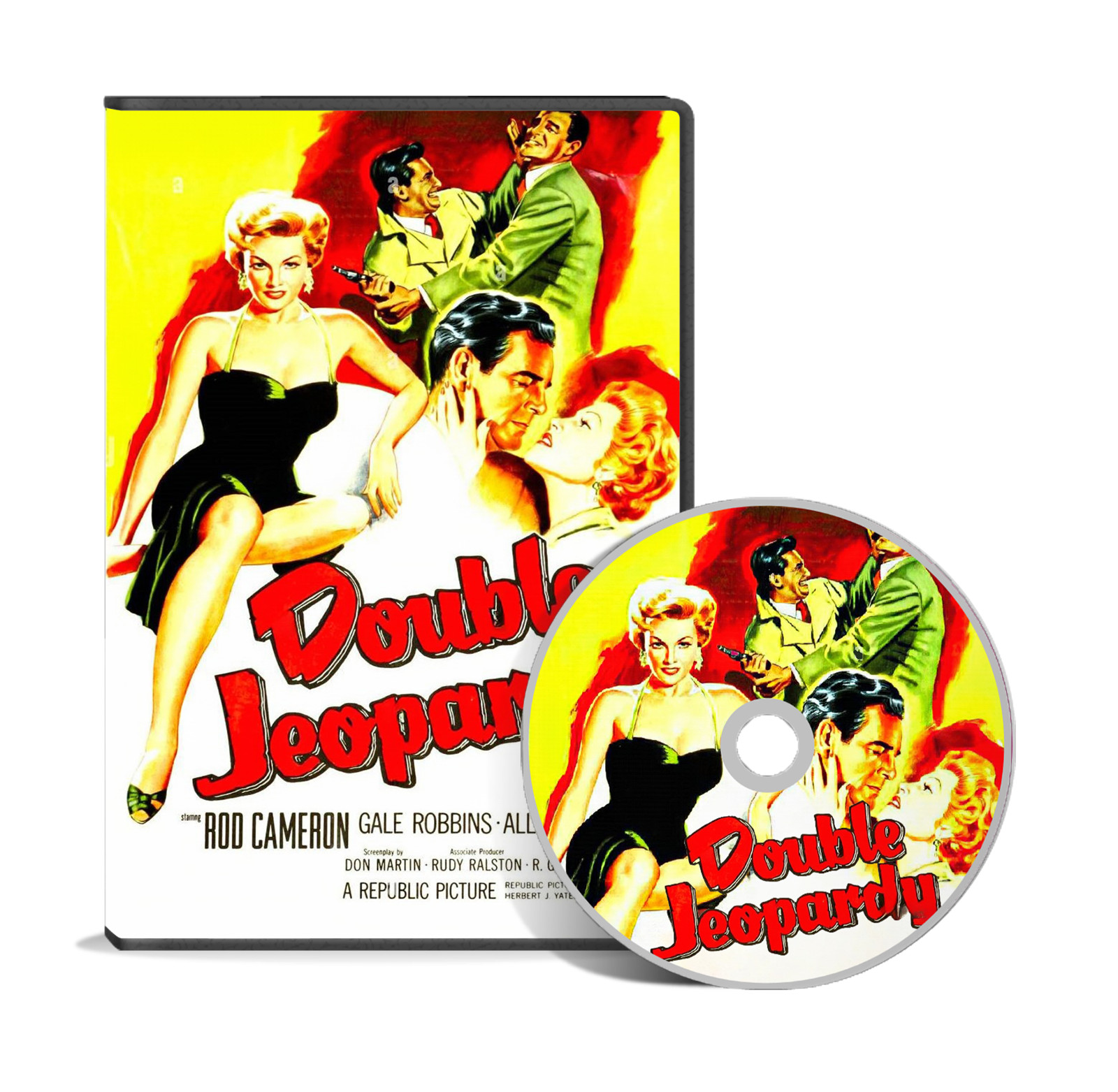 Double Jeopardy (1955) Film Noir, Action, Adventure, Crime DVD