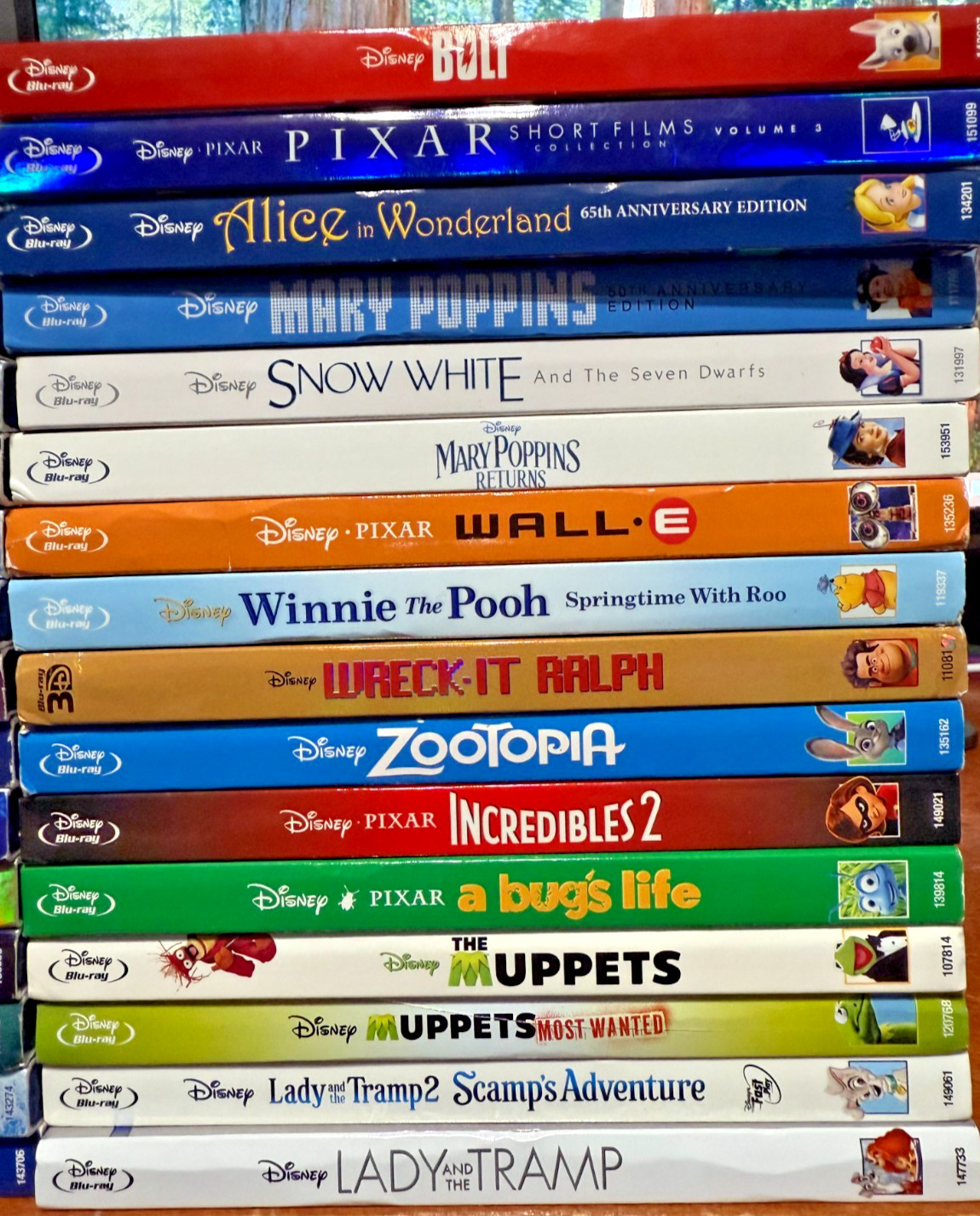 Movies Blu-Ray DVD Disney Animated Marvels Star Wars Holiday COMBINED SHIPPING!!