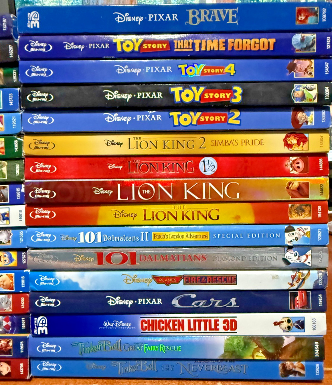 Movies Blu-Ray DVD Disney Animated Marvels Star Wars Holiday COMBINED SHIPPING!!