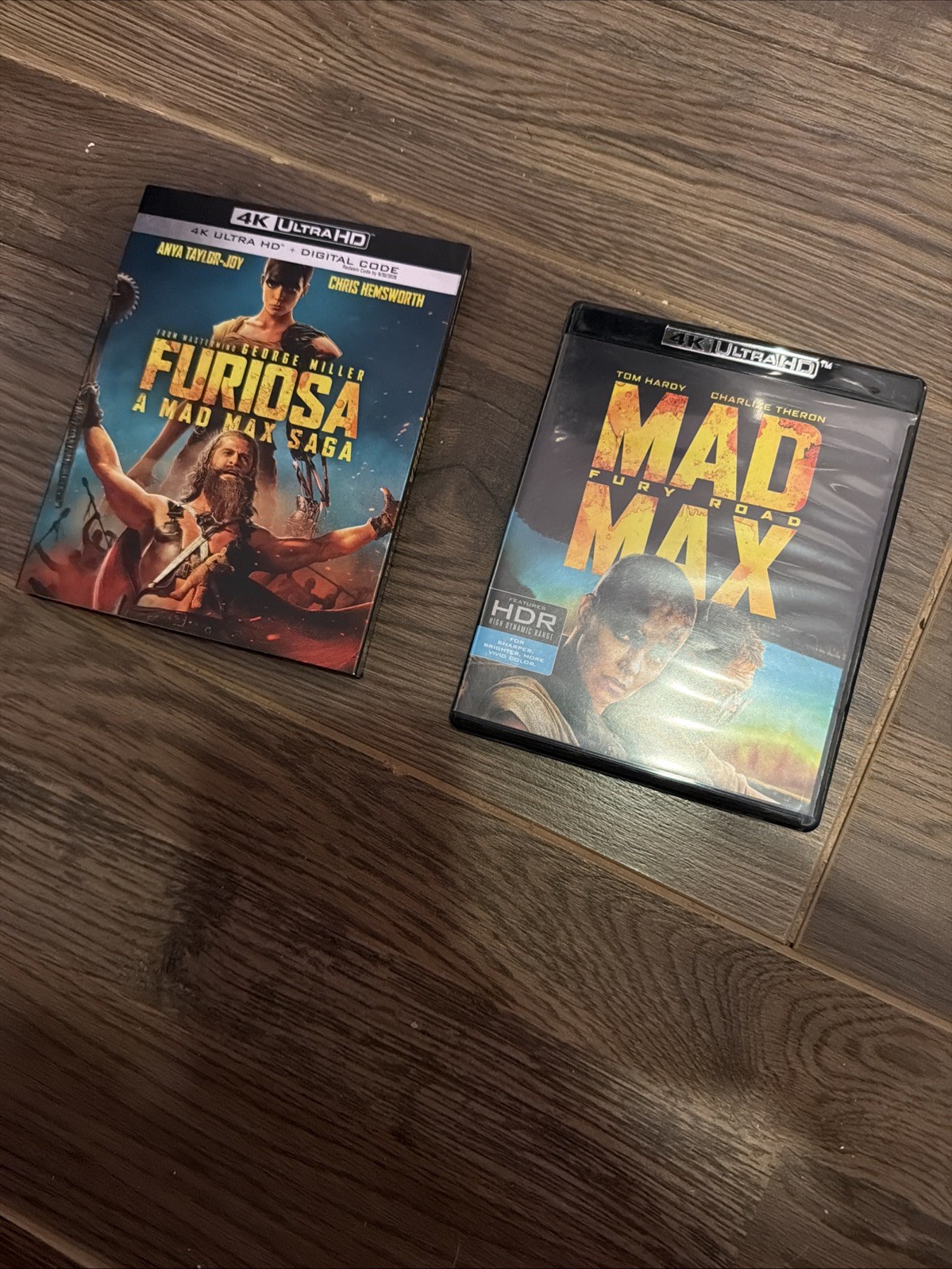 Mad Max: Fury Road (2015) + Furiosa: A Mad Max Saga Slipcover 4K UHD Blu-ray