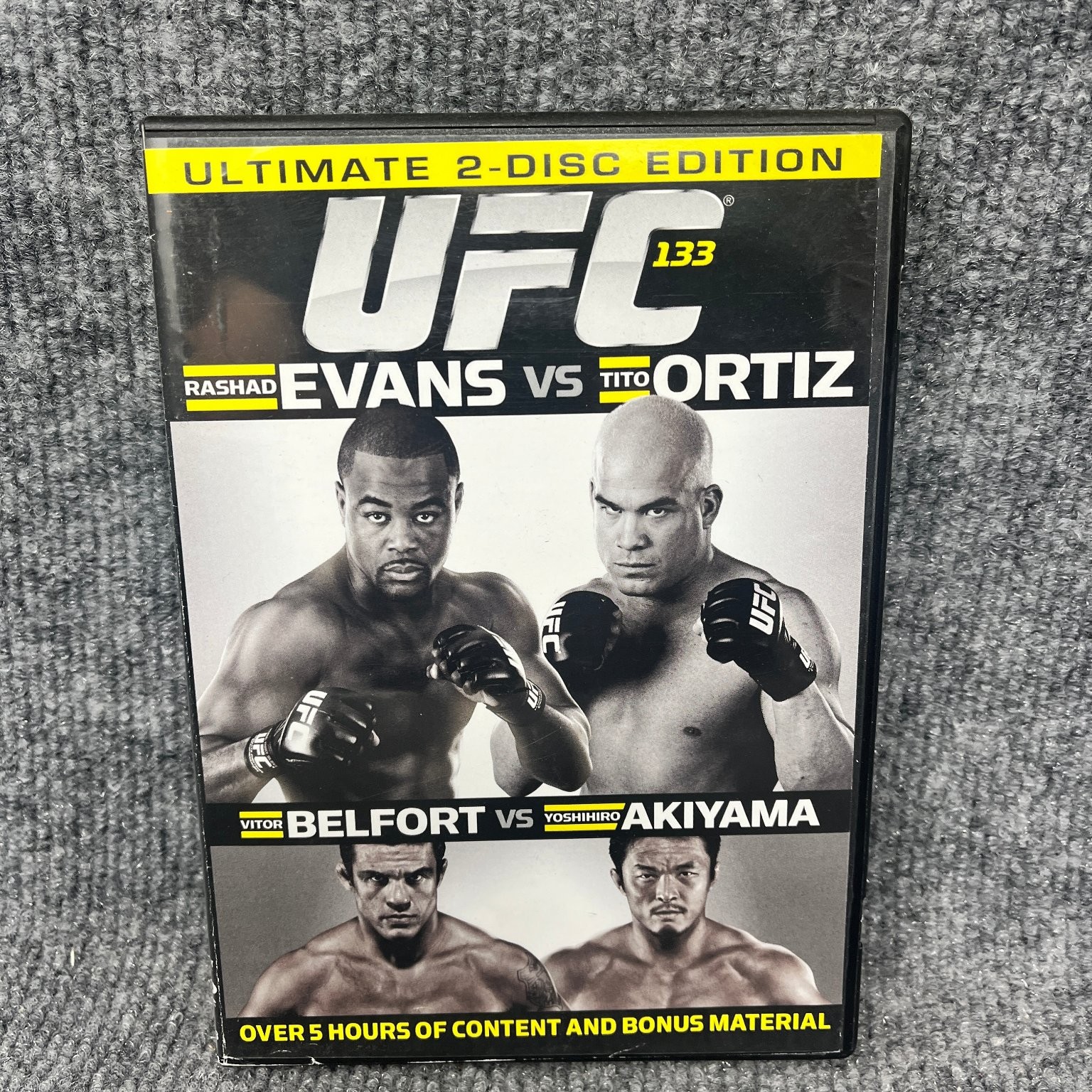 UFC 133: Evans vs Ortiz DVD 2011 Ultimate 2-Disc Edition Rashad Evans