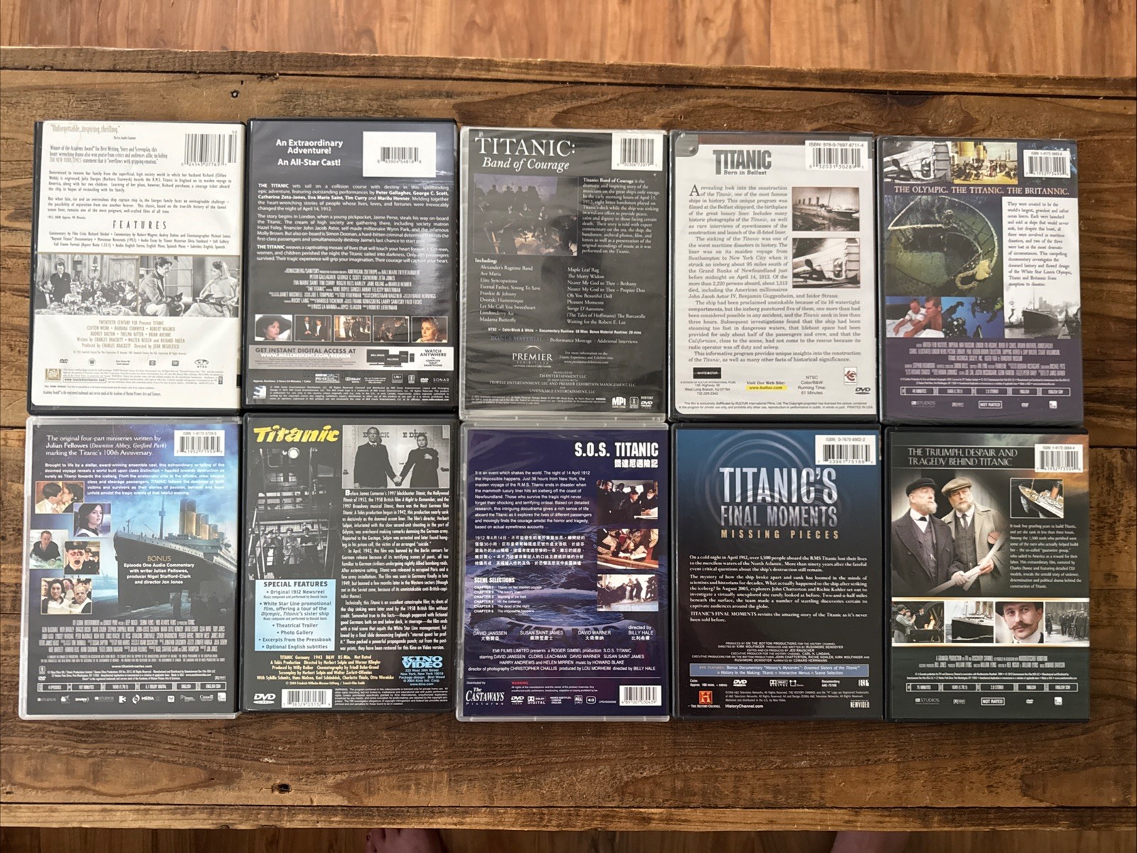 Titanic – Various Collection (16), 6 of 16 Are Sealed, Willing to Separate