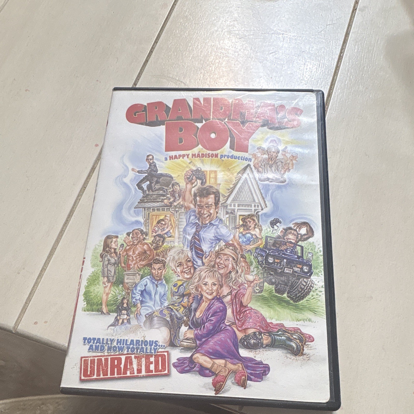 Grandma’s Boy DVD Unrated NR 2.35:1 NTSC 2006 94 min Deleted Scenes