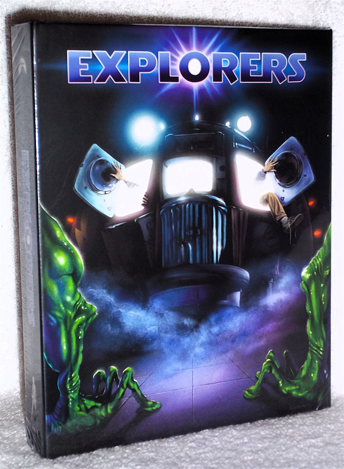 Explorers (4K/Blu-ray, 2026, 3-Disc) NEW Joe Dante sci-fi family adventure cult