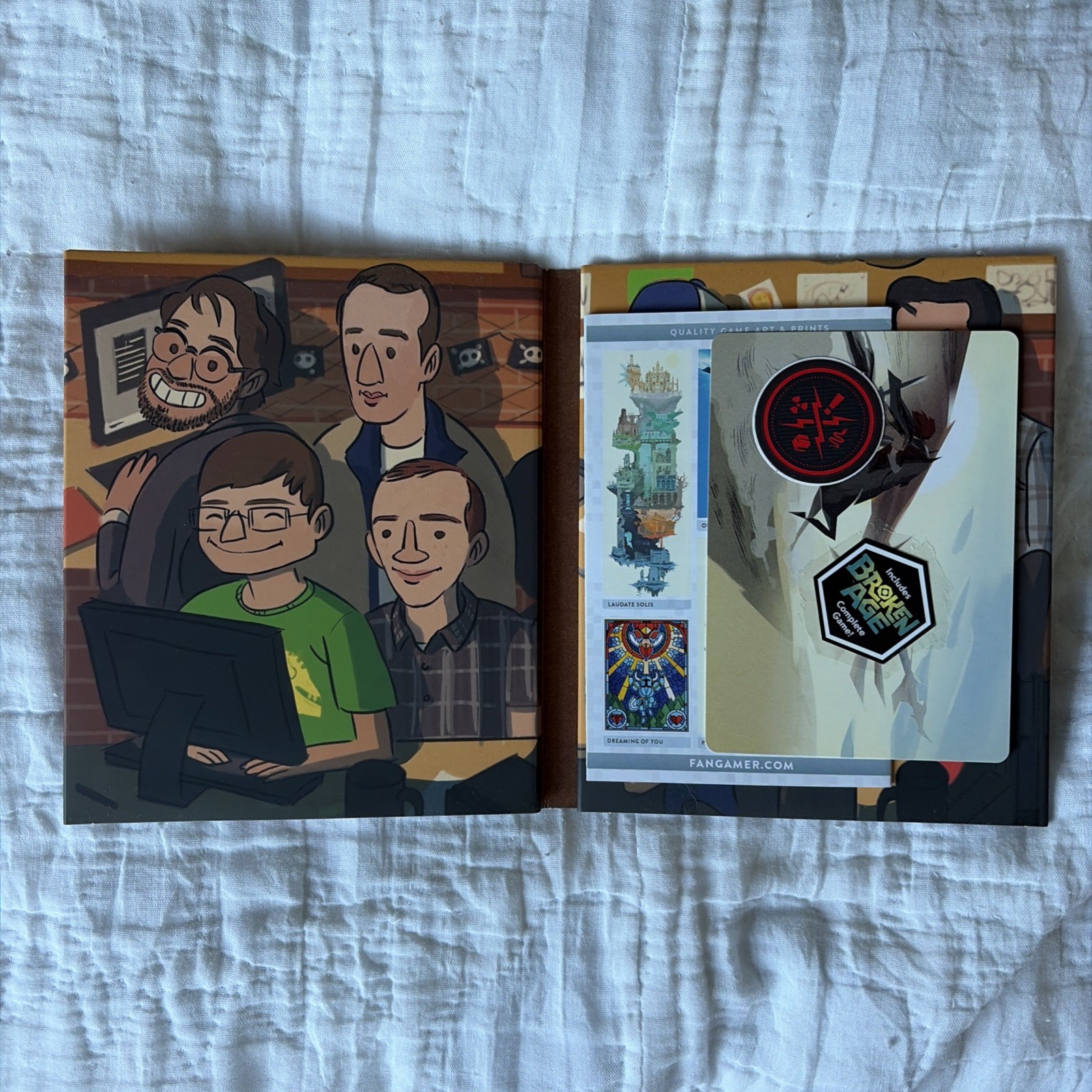 Double Fine Adventure Blu-ray 3-Disc Set + DVD Broken Age Windows Mac OST OOP