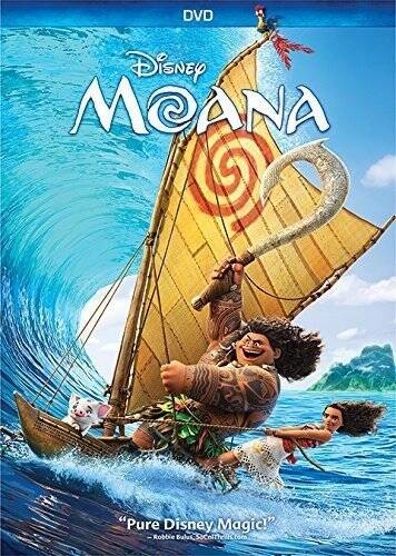 MOANA (AKA: VAIANA) – DVD By Auli’i Cravalho – GOOD
