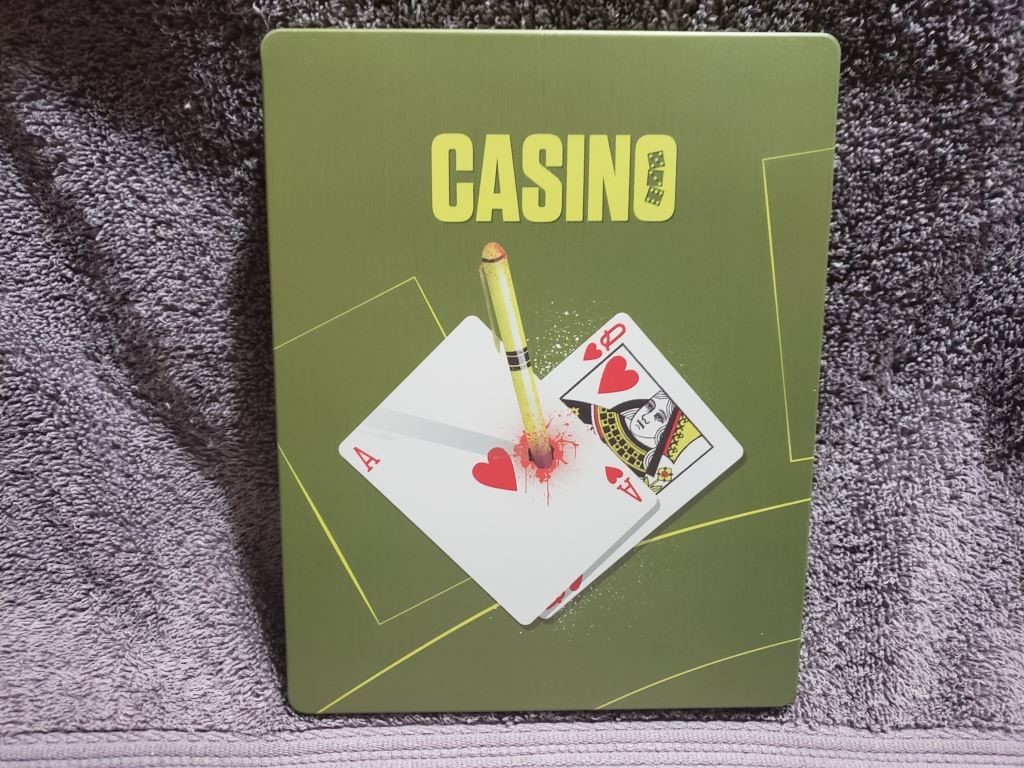 USED STEELBOOK BLU-RAY Casino (1995) Robert De Niro, Joe Pesci