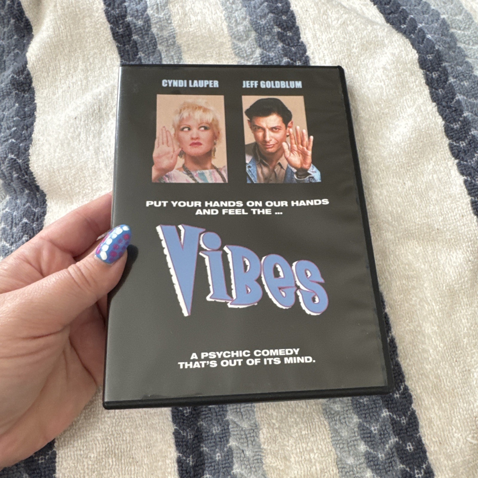 Vibes (DVD, 1988) Cyndi Lauper, Jeff Goldblum, Peter Falk OOP –