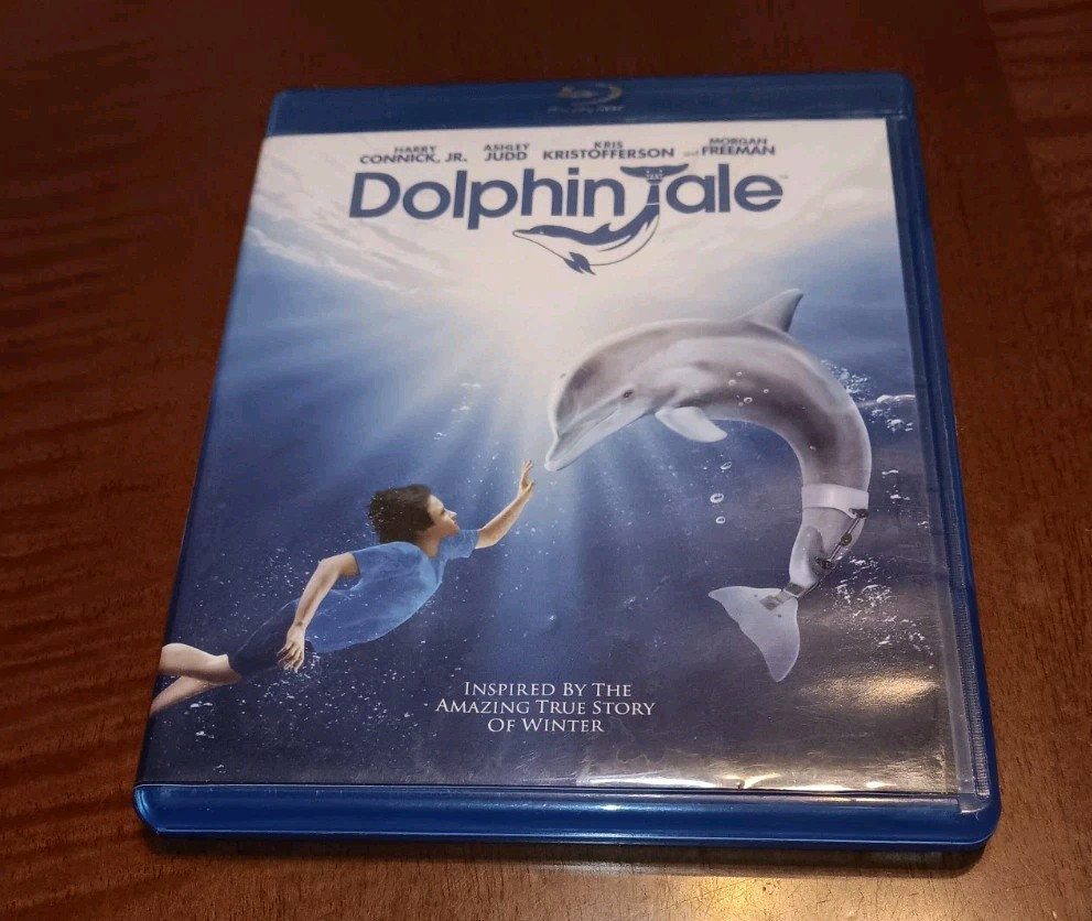 Dolphin Tale Blu-Ray 2011 Alcon Kris Kristofferson Morgan Freeman