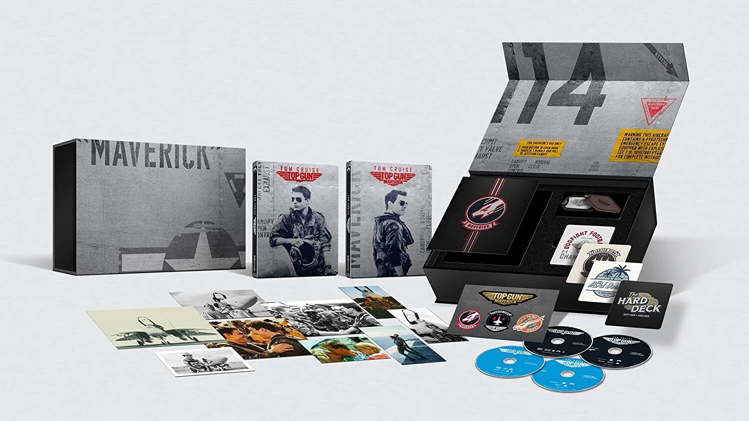 Top Gun: Maverick 2-Movie Collection Limited Edition Steelbook Giftset – NEW