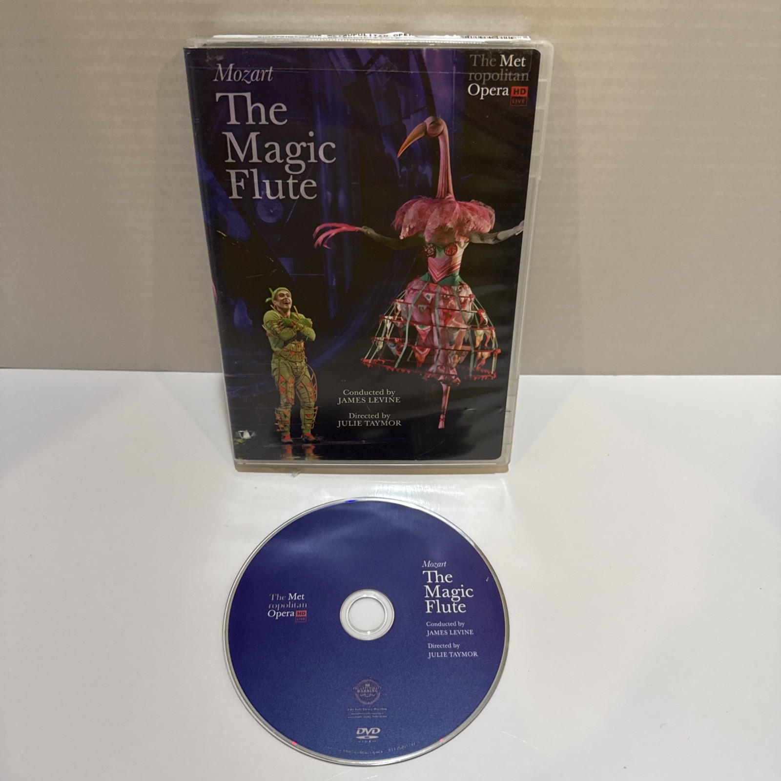 Mozart The Magic Flute Metropolitan Opera – James Levine – 2006 DVD
