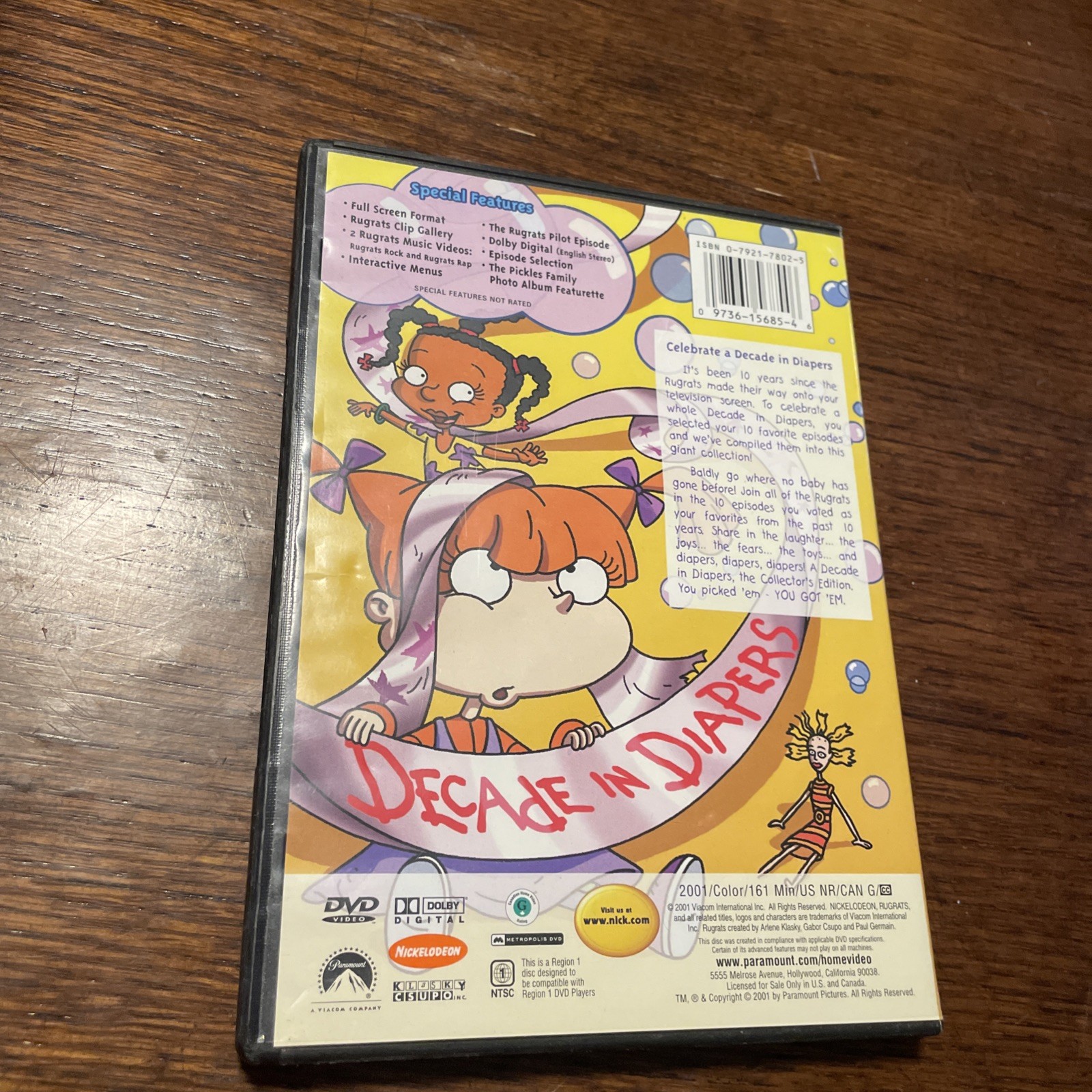 Rugrats: Decade in Diapers (DVD, 2002)