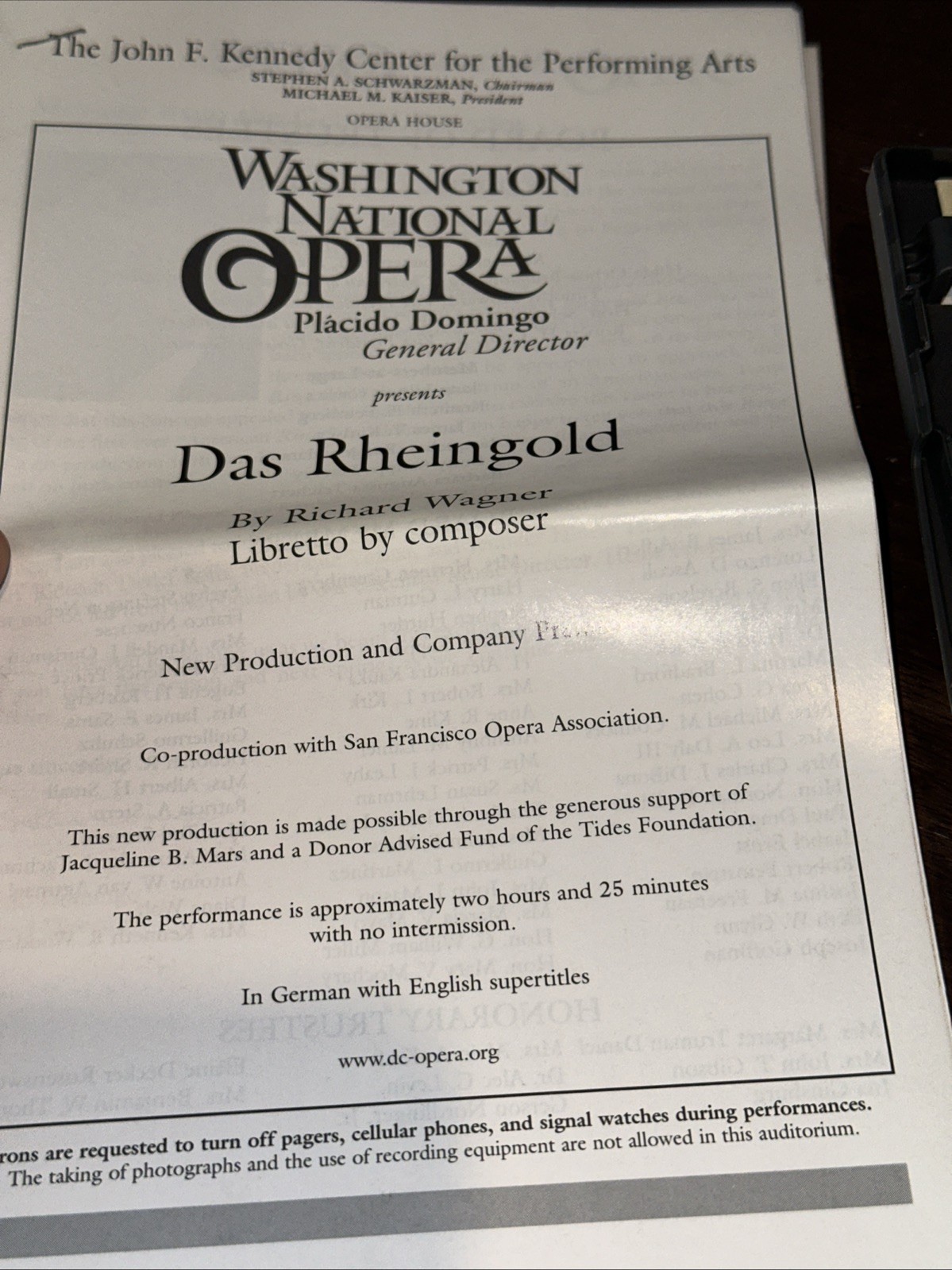 DER RING DES NIBELUNGEN – DAS RHEINGOLD DVD Region 0 Worldwide – Like New