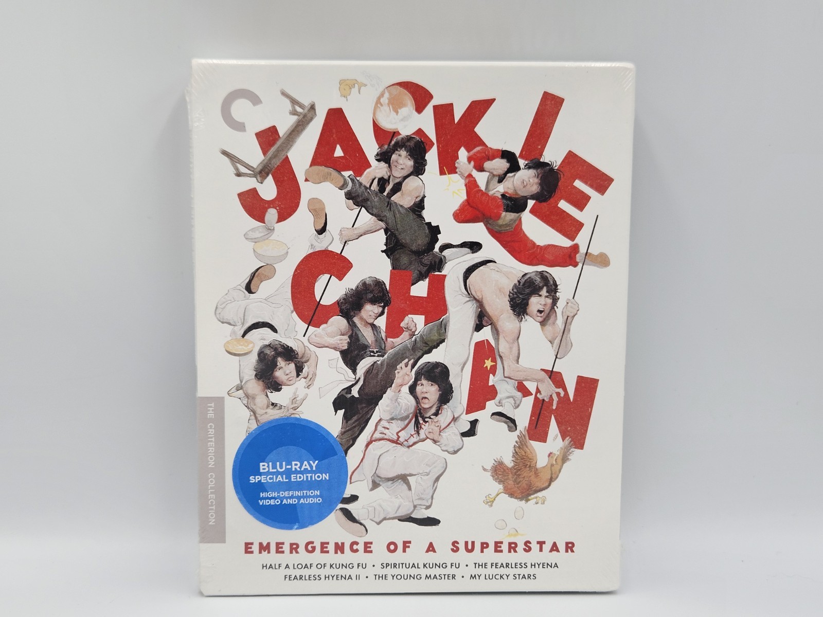 Jackie Chan: Emergence of a Superstar (Criterion Collection) New Sealed Blu-ray