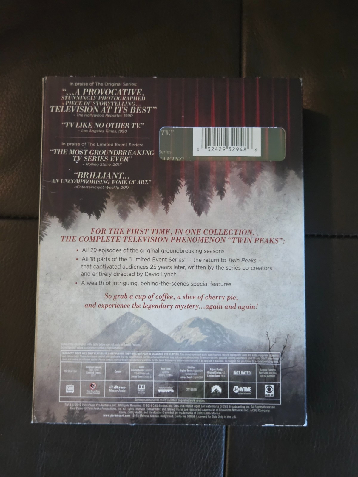 Twin Peaks: the Television Collection (Blu-ray) BRAND NEW w/ Slipcover