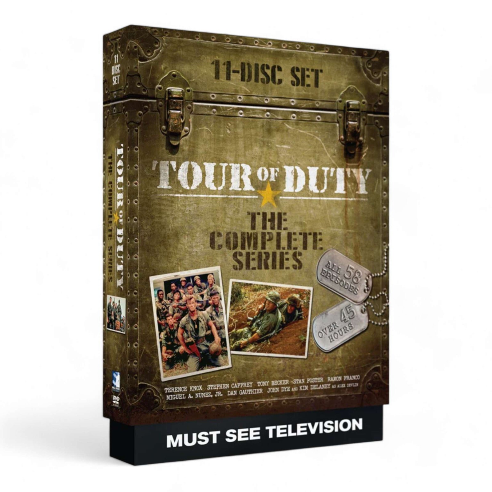TOUR OF DUTY the Complete Series Seasons 1-3 – (DVD 11-Disc Box Set) – NEW!!
