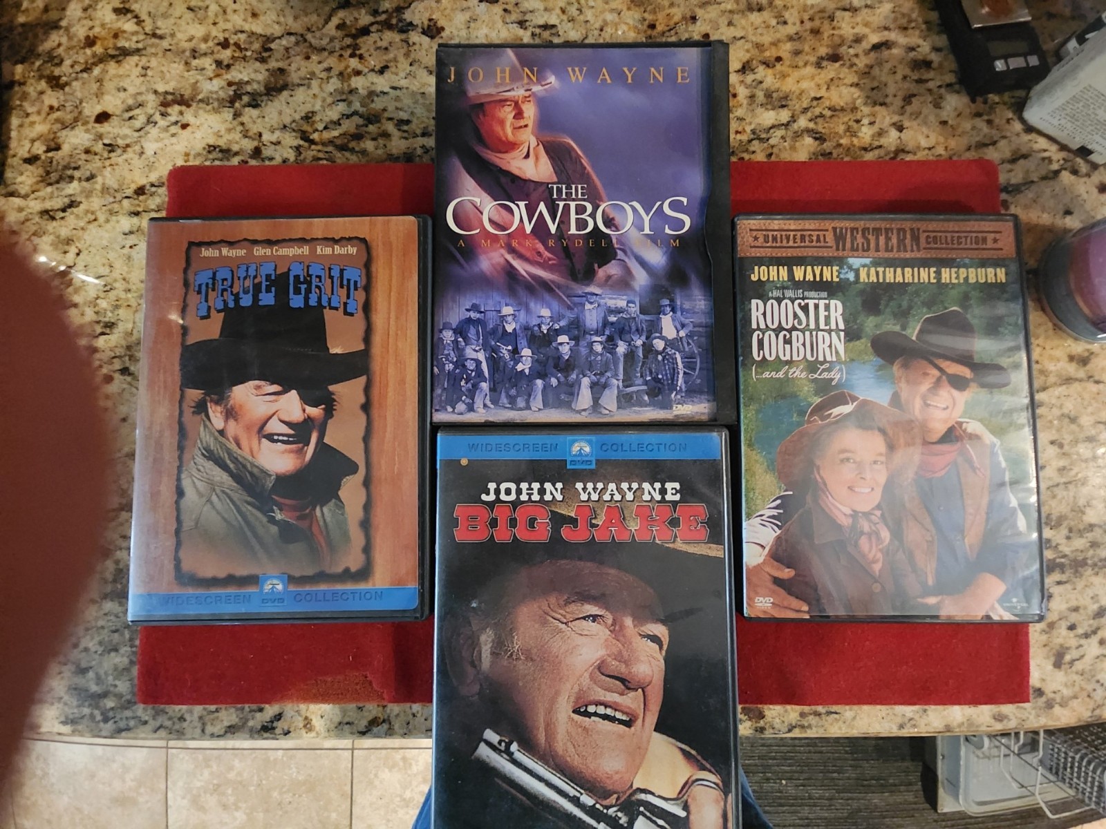 John Wayne Western Collection TRUE GRIT, BIG JAKE, ROOSTER COGBURN, THE COWBOYS