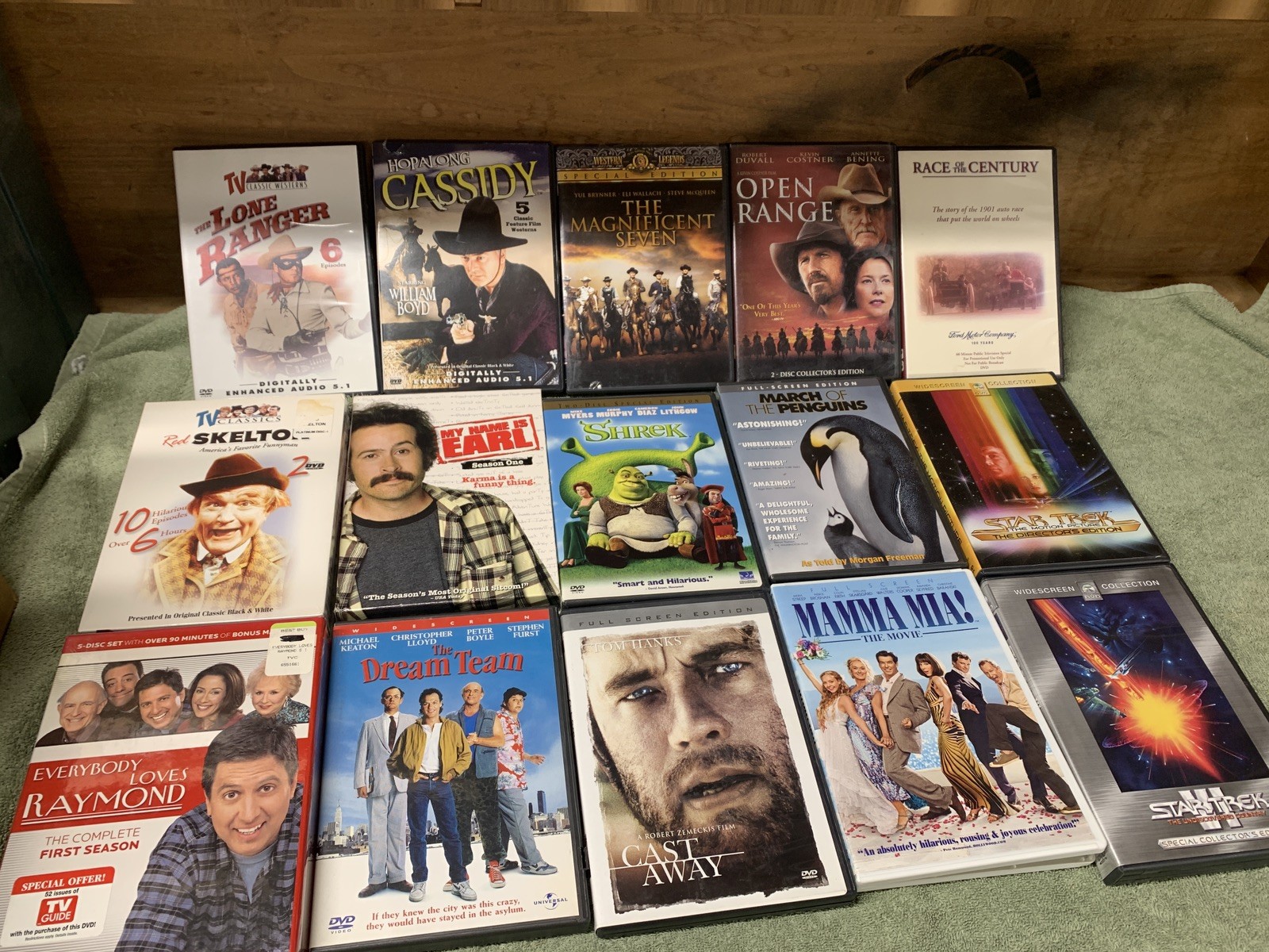 Lot of 18 DVD’s. Variety of Family Friendly Movies & TV Programs. See Photos