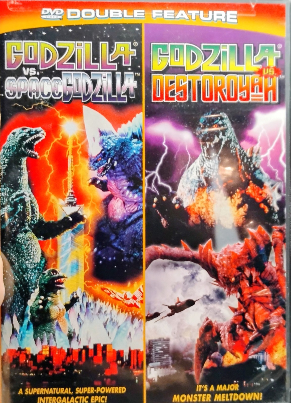 Godzilla Vs. Destroyah/Godzilla Vs. SpaceGodzilla DVD Double Feature OOP OG