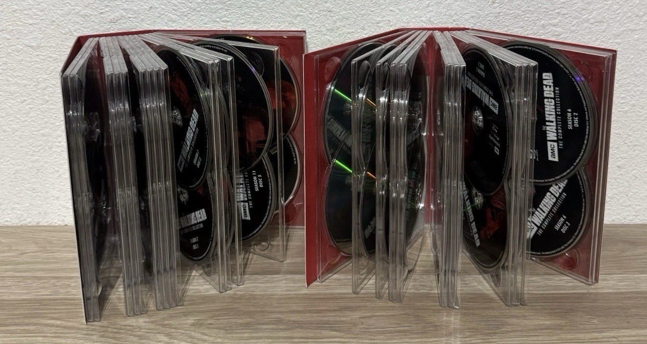The Walking Dead The Complete Collection (2023 Blu-Ray), No Digital
