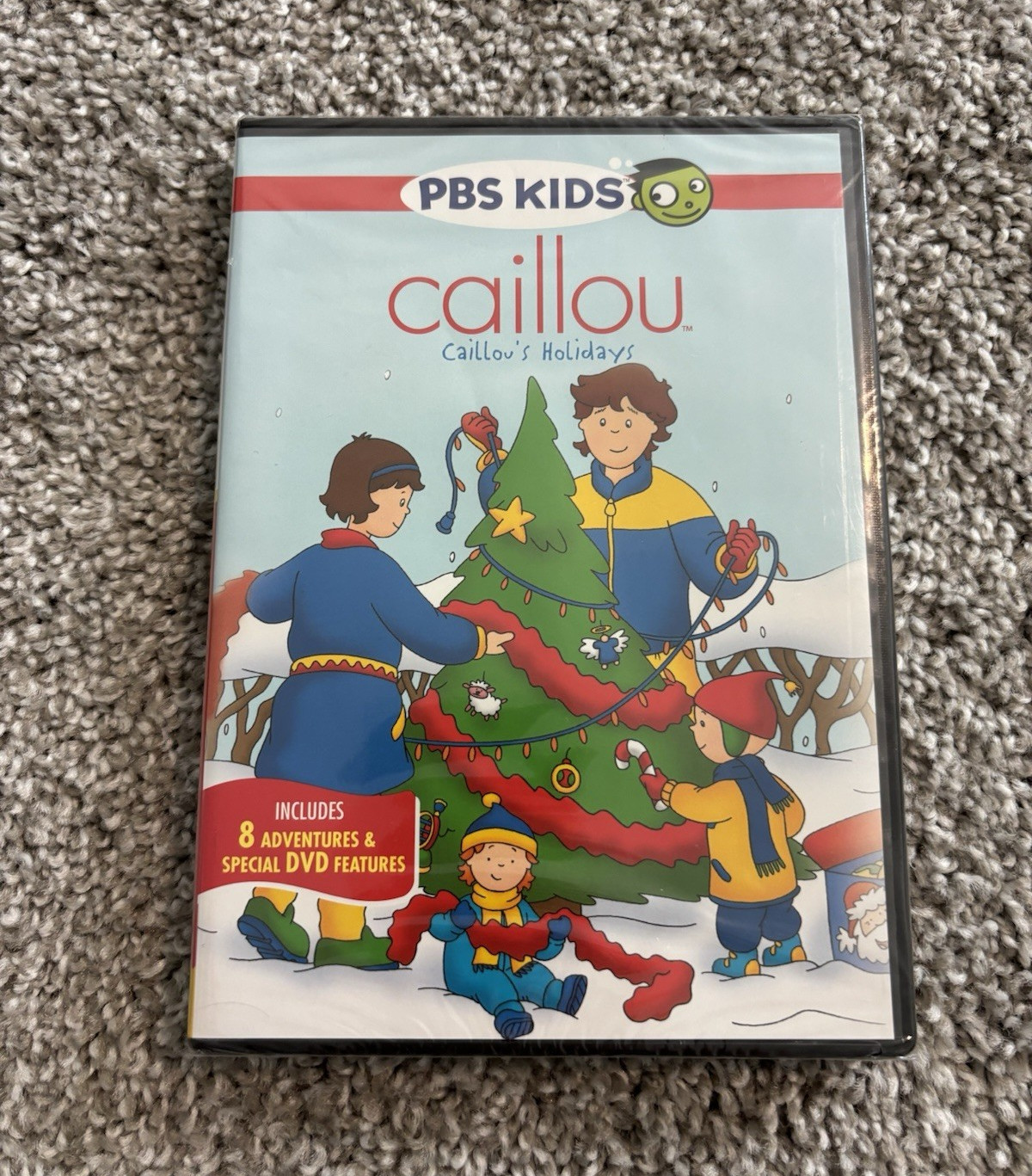 PBS KIDS Caillou: Caillou’s Holidays DVD (2004) NR Full Screen 80 Min