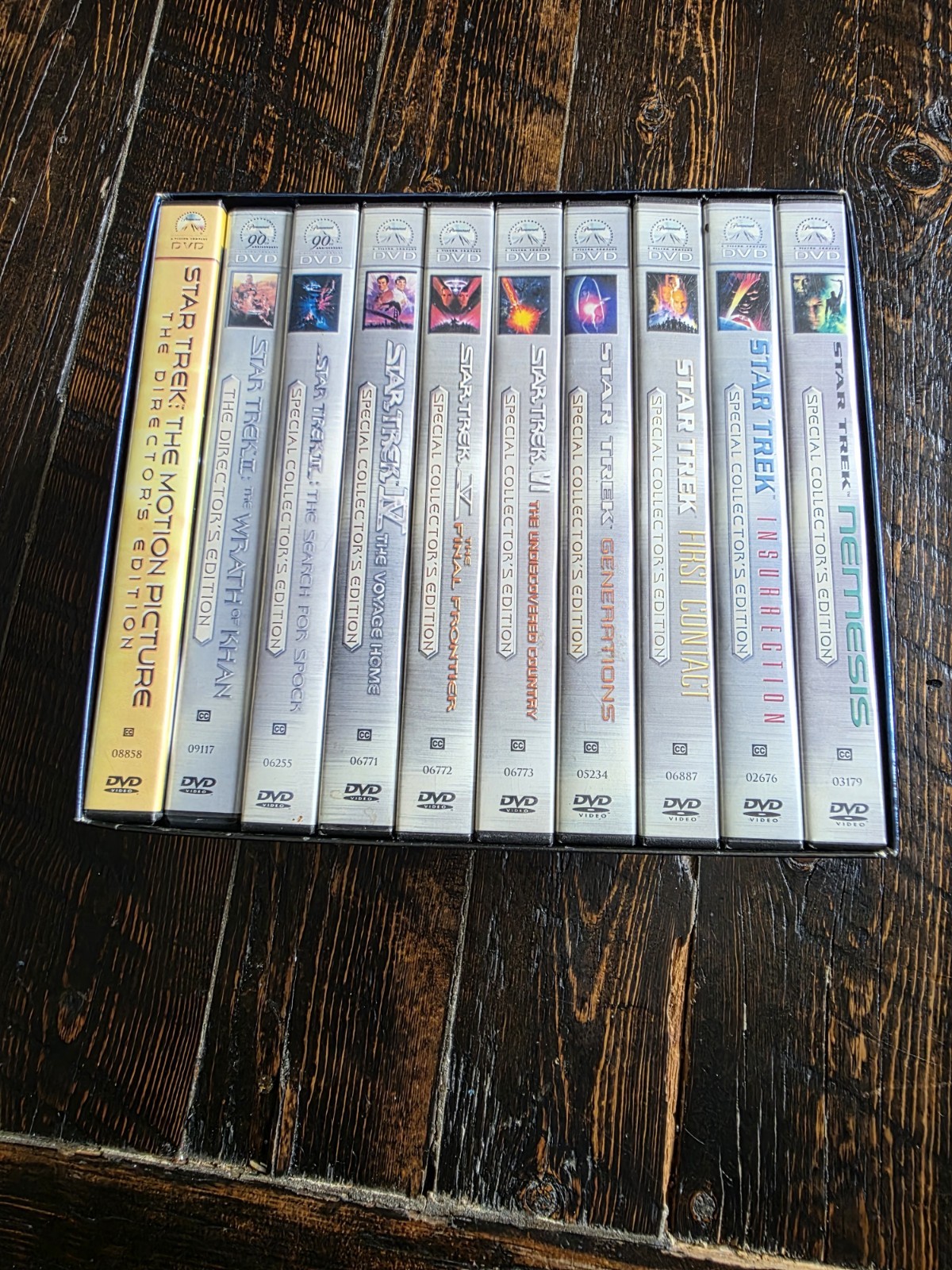 Star Trek Motion Pictures DVD 10 Movie Collection Special WIDESCREEN Edition