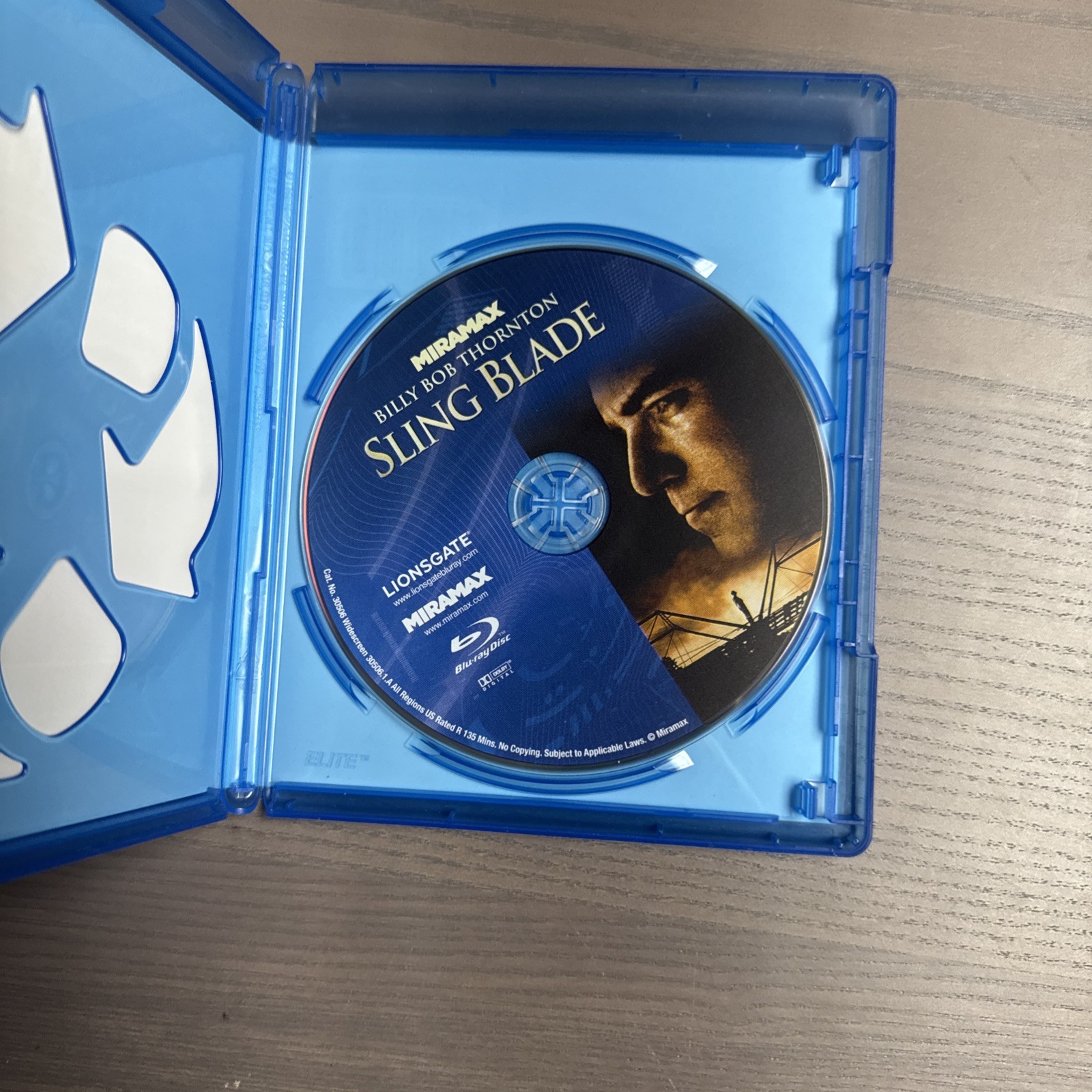 Sling Blade (Blu-Ray, 1996) Tested