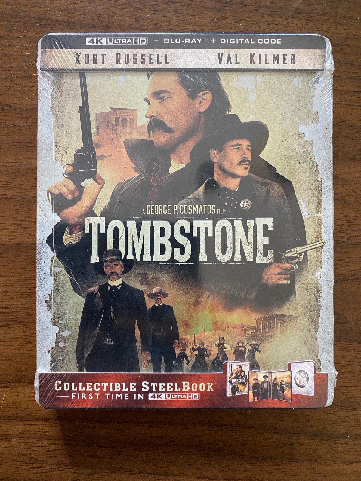 Tombstone 4K Steelbook Brand New Sealed UHD Blu-ray + Digital Rare