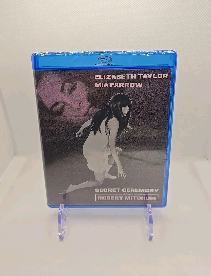 Secret Ceremony (Blu-ray, 1968) Elizabeth Taylor, Mia Farrow, Robert Mitchum