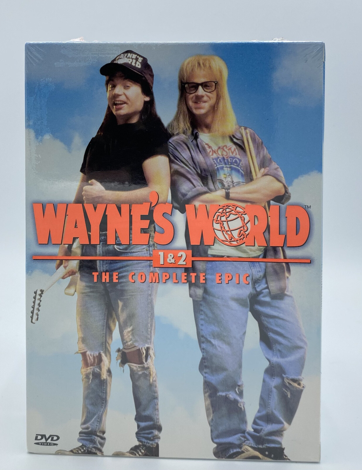 WAYNE’S WORLD 1 & WAYNE’S WORLD 2 THE COMPLETE EPIC – DVD 2 DISC SET NEW/SEALED