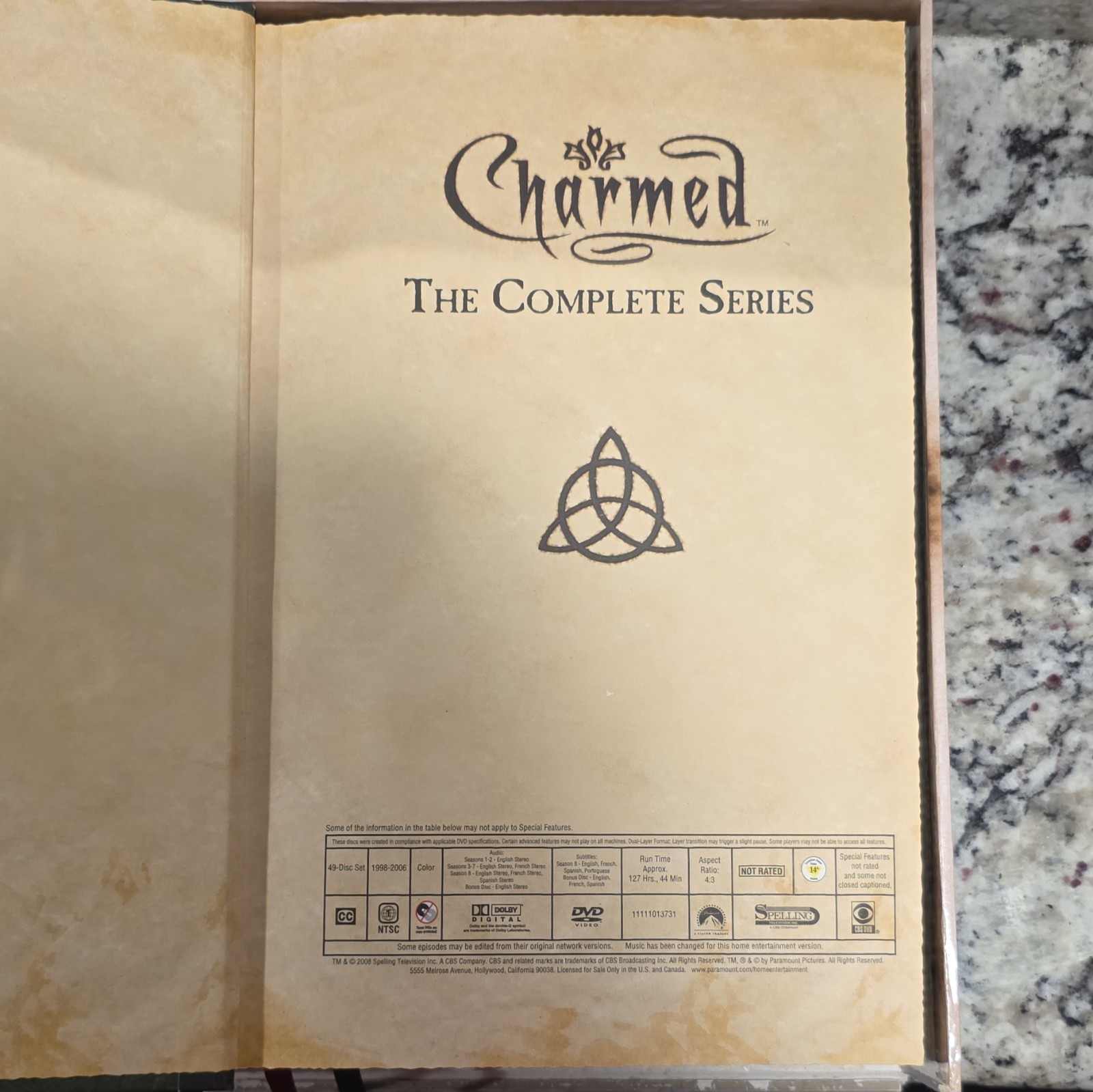 Charmed: The Complete Series DVD Box Set 2010 NTSC 4:3 Milano Doherty