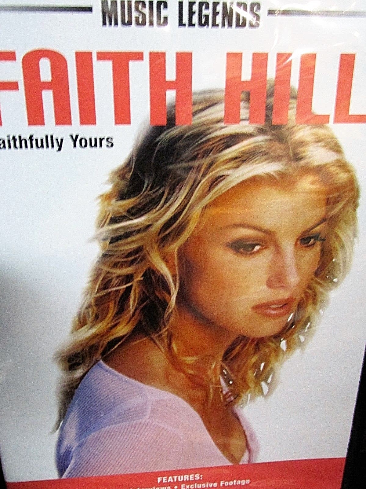 Faith Hill: Faithfully Yours – NEW,DVD, Country Music, Interviews, Nashville