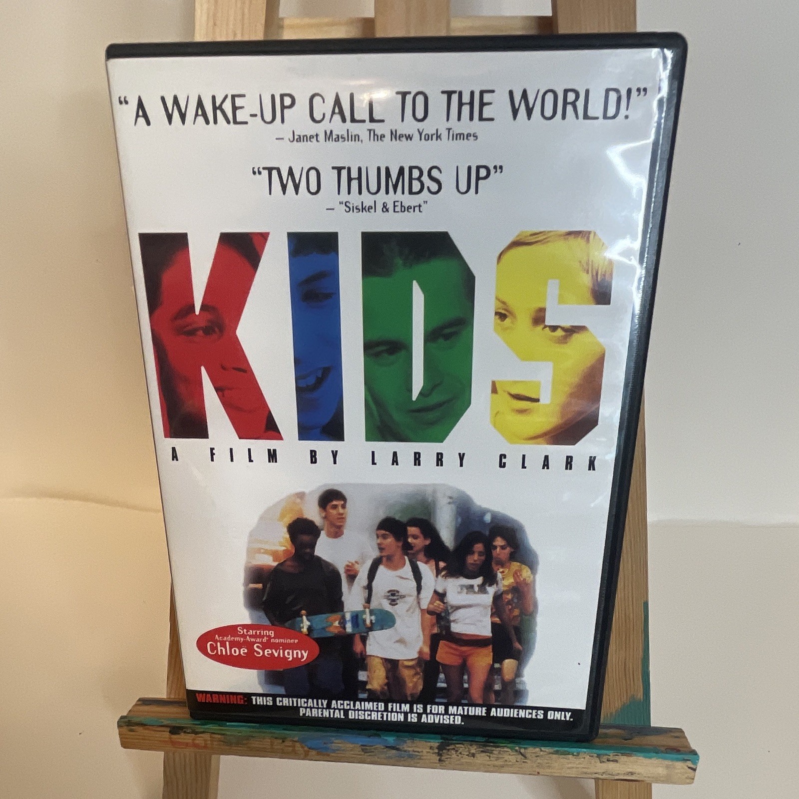 Kids DVD Larry Clark Chloë Sevigny NR 91 min 90’s Cult Classic