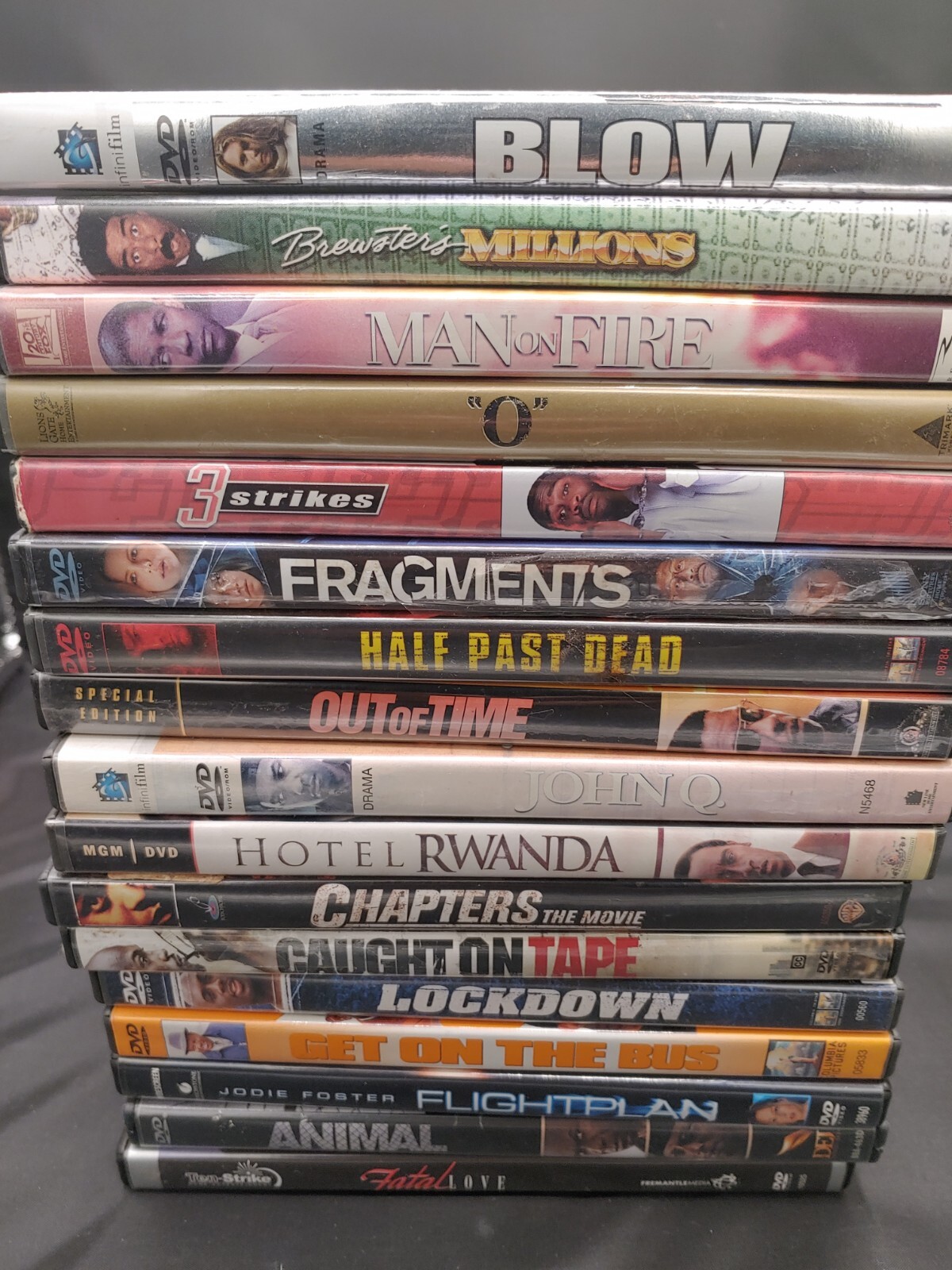 Massive DVD Collection- 130+Movies($370 value) See description for Numbers