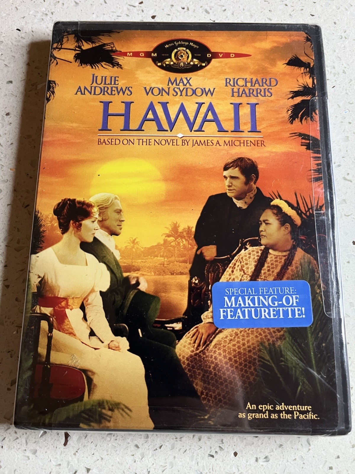 Hawaii (DVD, 1966) Full Screen Julie Andrews, Max Von Sydow, Rich Factory Sealed