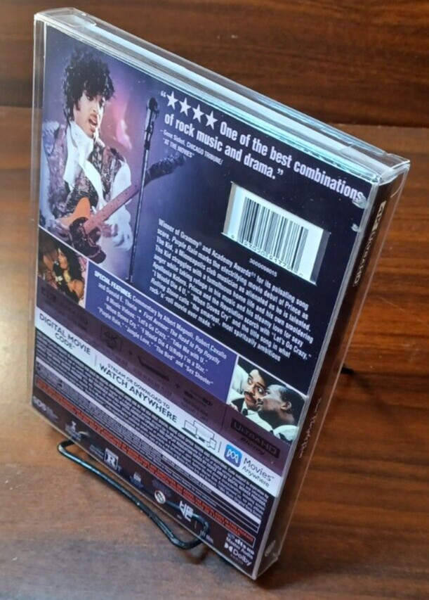 Purple Rain (4K)-SLIPCOVER w/PROTECTIVE SLEEVE-NEW (Sealed)-Free Box Shipping