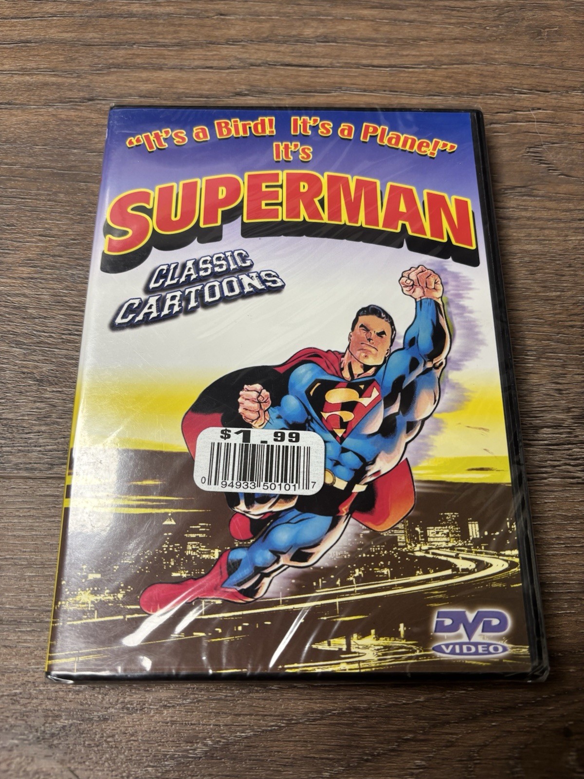 Superman DVD Classic Cartoons 80 Min Color Vina Distributor Brand New SEALED