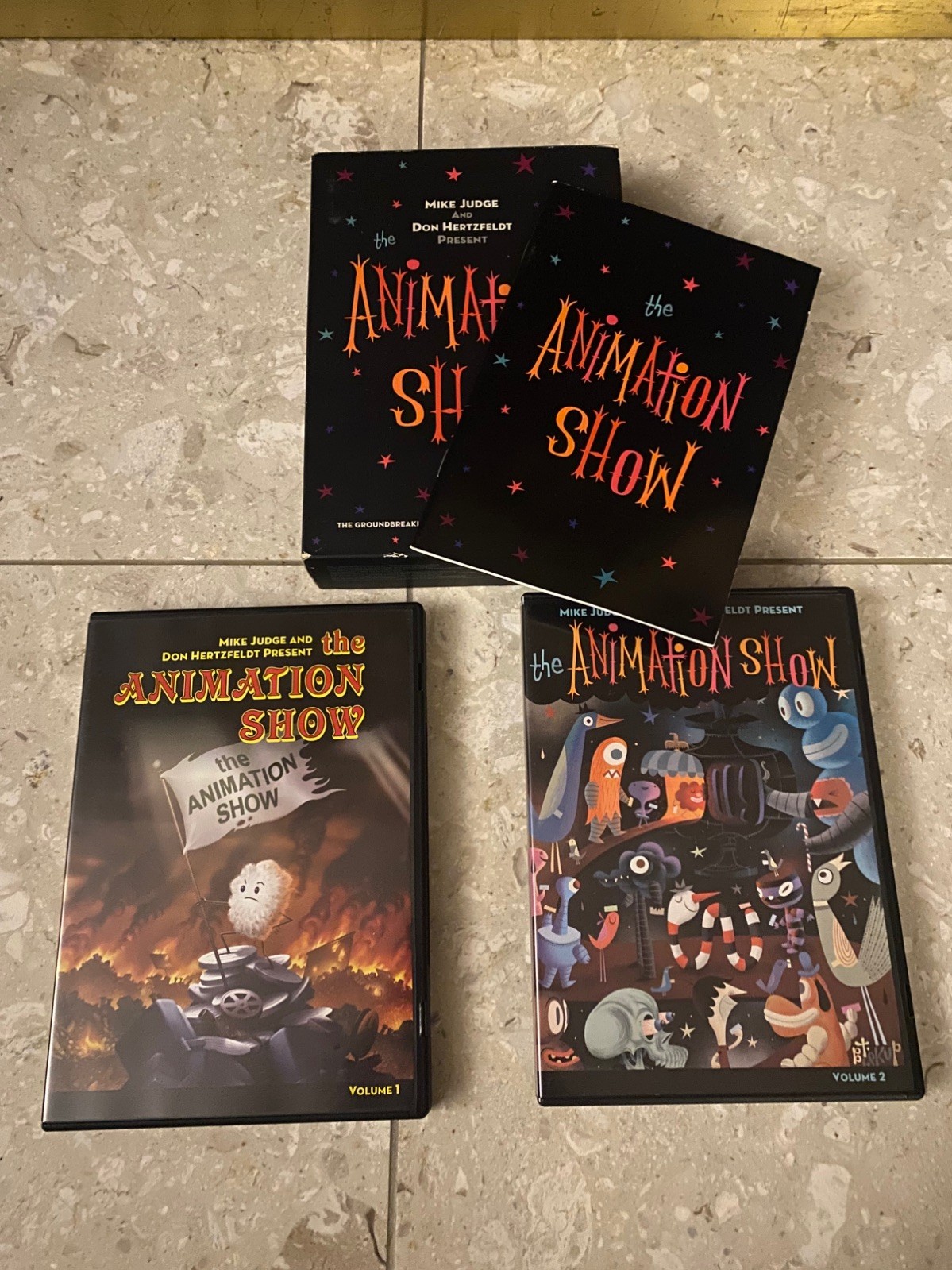 The Animation Show – Volumes 1 and 2 DVD 2007, 2-Disc Set + Booklet