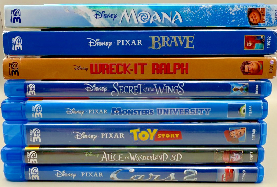 Movies Blu-Ray DVD Disney Animated Marvels Star Wars Holiday COMBINED SHIPPING!!