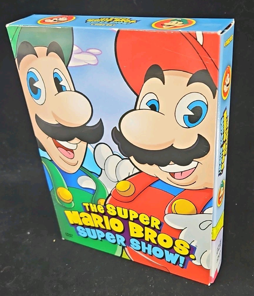 Super Mario Brothers Super Show Volume 1 4-Disc DVD Box Set