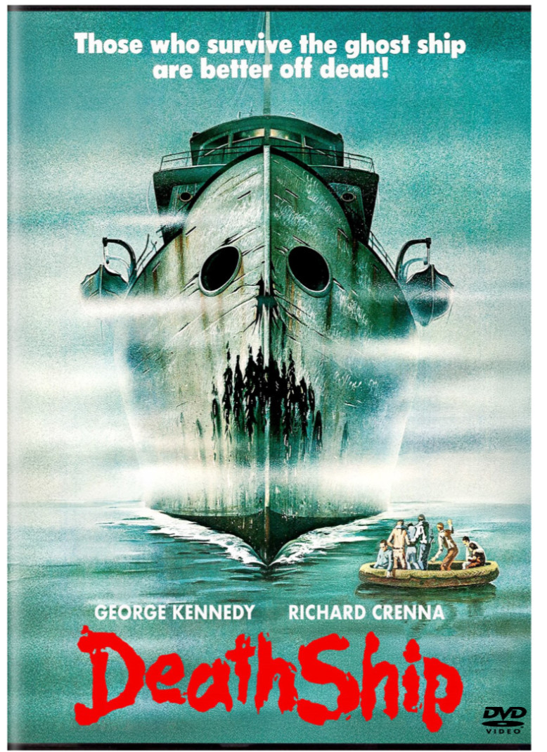 DEATH SHIP 1980 DVD Horror Thriller WIDESCREEN George Kennedy Richard Crenna
