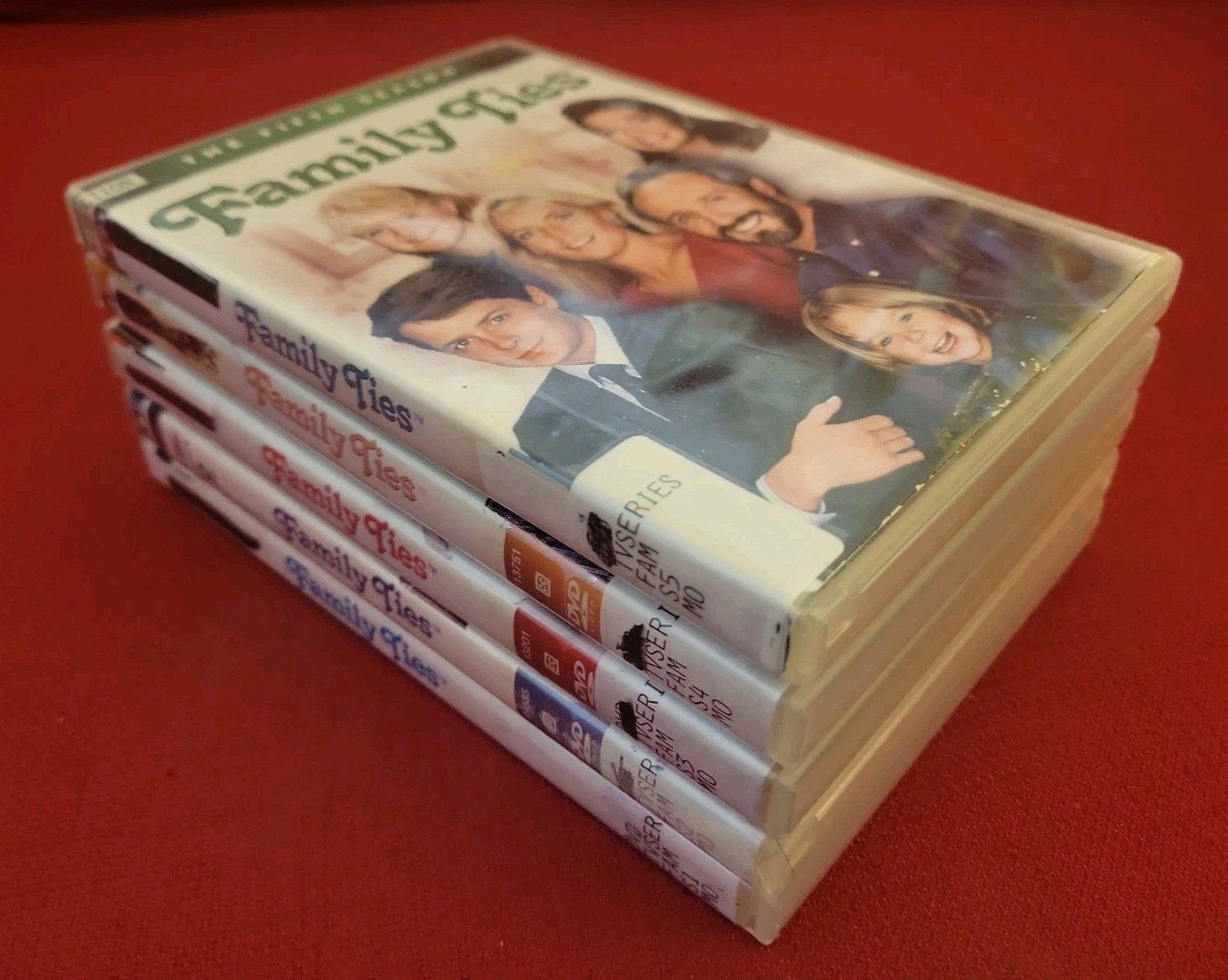 Family Ties: Season 1 2 3 4 5 Michael J. Fox DVD FORMER LIBRARY Justine Bateman