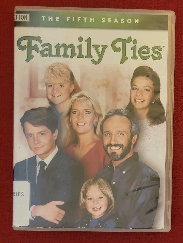 Family Ties: Season 1 2 3 4 5 Michael J. Fox DVD FORMER LIBRARY Justine Bateman