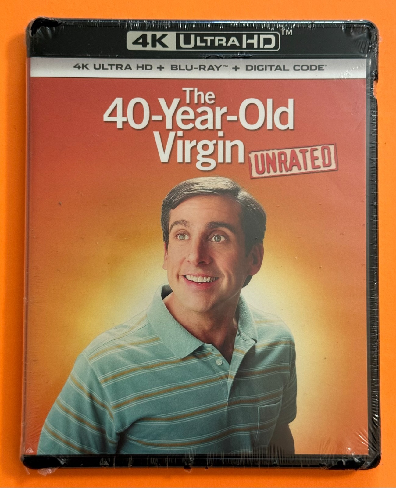 The 40-Year-Old Virgin – Unrated 4K Ultra HD + Blu-ray New/Broken Case
