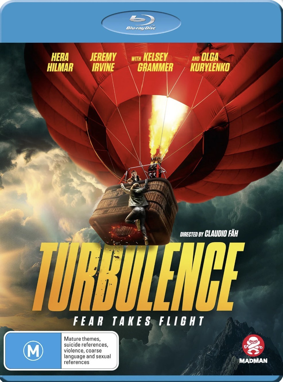 TURBULENCE (2025) Kelsey Grammer Blu-Ray BRAND NEW (Playable in USA)