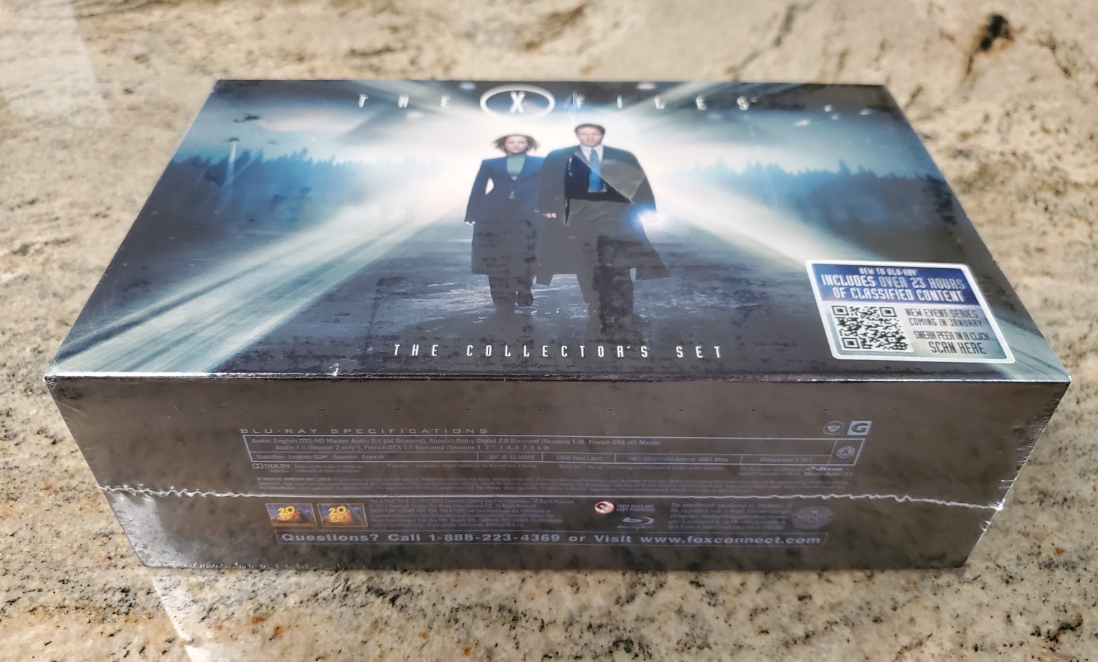 THE X-FILES COLLECTOR’S BOX SET BLURAY COMPLETE FOX SCI-FI TV SERIES RARE NEW 👽